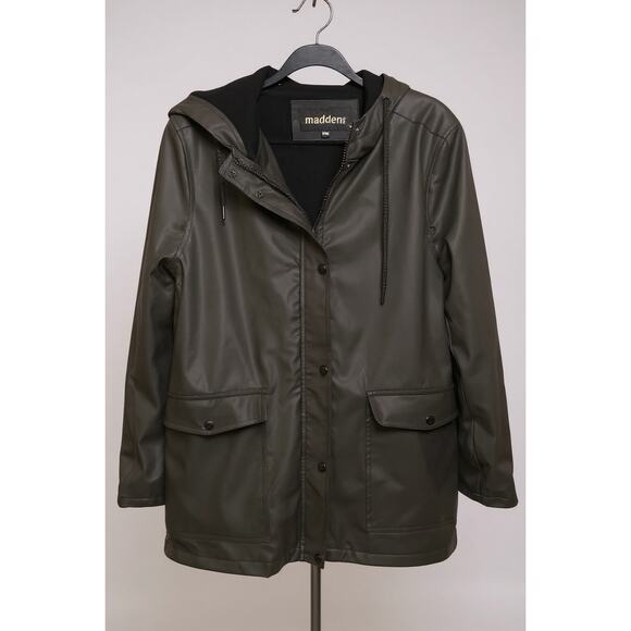 madden nyc Jackets & Blazers - Women• Madden NYC Full-Zip Black Jacket • Size M